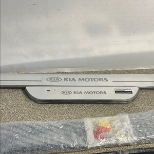 Kia Motors Silver Sill Plates